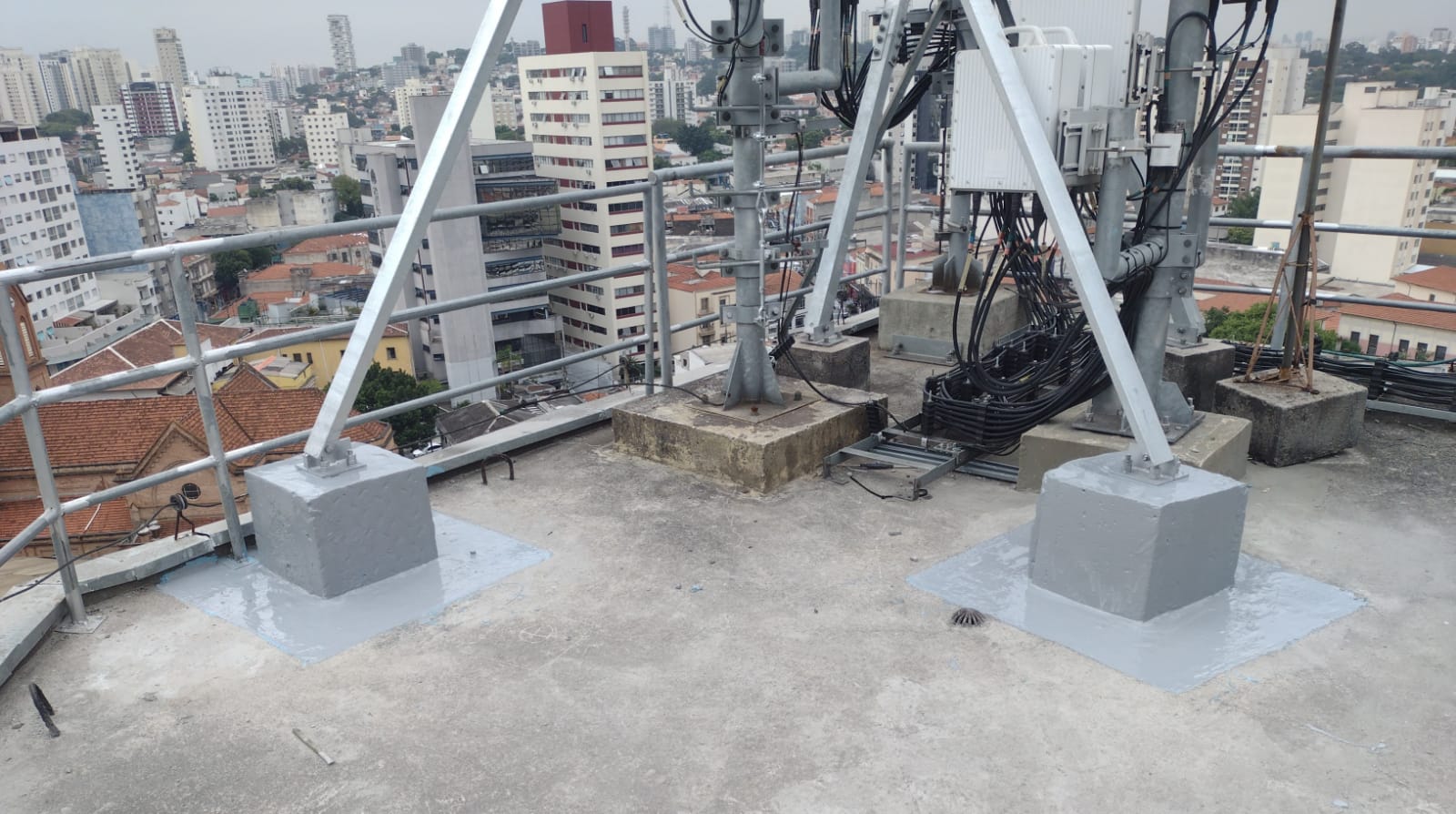 Instalação de infraestrutura